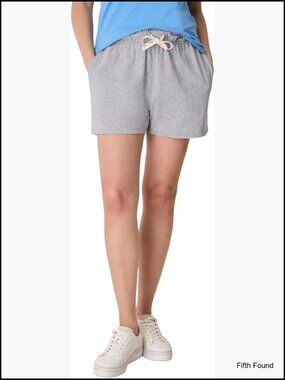 Drawstring Cotton Shorts with Pockets, Adjustable Waist, Athletic Shorts for